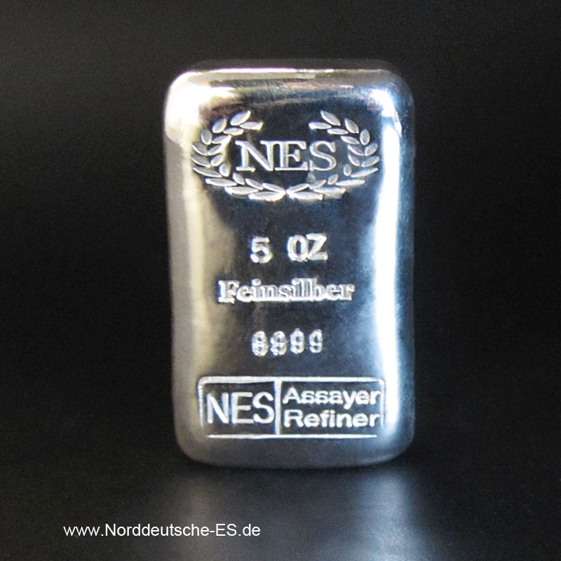 5-oz-Silberbarren Norddeutsche-es